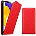 Custodia Compatibile Con Samsung Galaxy A13 5g In Rosso Mela - Coperchio Protettivo In Design Flip Con Chiusura Magnetica - Foto miniatura 6