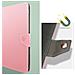 Custodia Universale Tablet 10 Pollici Similpelle Funzione Supporto Video Rosa - Foto miniatura 5