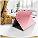 Custodia Universale Tablet 10 Pollici Similpelle Funzione Supporto Video Rosa - Foto miniatura 6