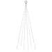 Albero di Natale Pennone Blu 108 LED 180 cm - Foto miniatura 9