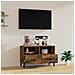 Mobile Porta Tv Rovere Fumo 80x36x50 Cm In Legno Multistrato - Foto miniatura 3