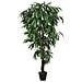 Albero Mango Artificiale 1050 Foglie 200 Cm Verde - Foto miniatura 1