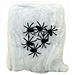 Decorazione Per Halloween Ragnatela Bianco 20 X 20 X 8 Cm - Foto miniatura 1
