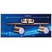 Lampadario Aje-spectra 2p Oro Dorato Metallo 40 W - Foto miniatura 2