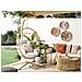 Sedia Sospesa Rattan Beige Adria - Foto miniatura 1