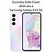 Custodia Tpu Silicone Slide Cover Case Con Protezione Fotocamere Per Samsung Galaxy A35 5g Pink - Foto miniatura 2