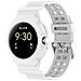 Cinturino Orologio Integrato In Tpu Antiurto Per Google Pixel Watch 1/2 White - Foto miniatura 3