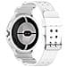 Cinturino Orologio Integrato In Tpu Antiurto Per Google Pixel Watch 1/2 White - Foto miniatura 1