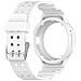 Cinturino Orologio Integrato In Tpu Antiurto Per Google Pixel Watch 1/2 White - Foto miniatura 4