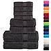 Set ASciugamani SOLUND 8 pz Antracite 600 gsm - Foto miniatura 2