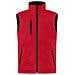 Padded Softshell Vest Rosso Xl - Foto miniatura 1