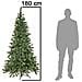 Albero di Natale Verde Monte Saturno 180 cm e 650 Rami Decorazione Natalizia - Foto miniatura 4