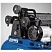Compressore Aria A Cinghia 100lt 3 Cilindri 3 Cv 10 Bar Hc550tc 230v - Foto miniatura 3