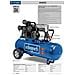 Compressore Aria A Cinghia 100lt 3 Cilindri 3 Cv 10 Bar Hc550tc 230v - Foto miniatura 4