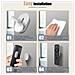 Supporto Magnetico Per Telecomando A 4 Pezzi, Organizer Per Telecomando Tv In Silicone Grey - Foto miniatura 3