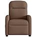 Poltrona Reclinabile In Tessuto Marrone - Foto miniatura 3