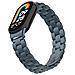 Cinturino In Acciaio Inossidabile Solido Compatibile Con Xiaomi 9, Bracciale A Tre Perle, Colore Grigio Scuro, Design Elegante E Resistente Grey - Foto miniatura 5