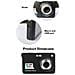 Fotocamera Digitale K09 Con Scheda 32gtf - Cattura Ogni Momento Black - Foto miniatura 5