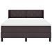 Letto box spring con materasso Marrone Scuro 140 x 200 cm - Foto miniatura 8