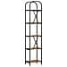 Libreria Rovere fumo 40 x 30 x 183 cm Legno multistrato - Foto miniatura 7
