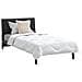 Set di piumini con cuscino 2 pcs Bianco 155 x 200 cm Microfibra - Foto miniatura 3