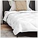 Set di piumini con cuscino 2 pcs Bianco 155 x 200 cm Microfibra - Foto miniatura 6