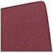 Sedie da Pranzo con Ruote 2 pcs Rosso vino 57 x 66 x 94 cm - Foto miniatura 8