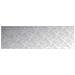 Dischi Quadrati 2 pcs Argento 100 x 30 cm Alluminio - Foto miniatura 5