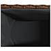 Fioriera con 2 Vasi Marrone 90x20x40 cm in Polyrattan - Foto miniatura 9