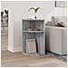 Tavolino Grigio Sonoma 29,6 x 29,6 x 60 cm Legno multistrato - Foto miniatura 4