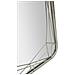 Specchio Da Terra Rettangolare In Metallo Argento Con Struttura Geometrica 52x159 Cm - Foto miniatura 6