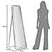 Specchio Da Terra Vkh1051-grigio-vetro-46x2x153 Cm - Foto miniatura 8