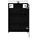 Mobiletto per specchio da bagno Rovere Nero 40 x 10,5 x 60,5 cm - Foto miniatura 7