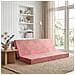 Divano Letto Pieghevole 180 x 67 x 45 cm Rosa - Foto miniatura 2