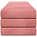 Divano Letto Pieghevole 180 x 67 x 45 cm Rosa - Foto miniatura 4