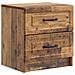 Armadio da Notte con cassetto Legno antico 43 x 34,5 x 44,5 cm - Foto miniatura 1