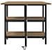 Tavolo da Pranzo 122 x 80 x 76,5 cm Legno ingegnerizzato - Foto miniatura 6