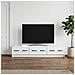 Mobile TV Bianco 147 x 34,5 x 27 cm Legno ingegnerizzato - Foto miniatura 2