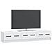 Mobile TV Bianco 147 x 34,5 x 27 cm Legno ingegnerizzato - Foto miniatura 3