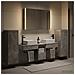 Set di mobili per il bagno 6 pcs Grigio Cemento - Foto miniatura 4