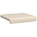 Cuscino per panchina 2 pz Microfibra Beige Profondità 35 cm - Foto miniatura 5
