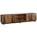 Supporto TV 179.5 x 34.5 x 40 cm Legno antico - Foto miniatura 1
