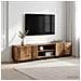 Supporto TV 179.5 x 34.5 x 40 cm Legno antico - Foto miniatura 2