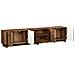 Supporto TV 179.5 x 34.5 x 40 cm Legno antico - Foto miniatura 3