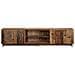 Supporto TV 179.5 x 34.5 x 40 cm Legno antico - Foto miniatura 4