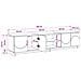 Supporto TV 179.5 x 34.5 x 40 cm Legno antico - Foto miniatura 9
