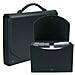 classificatore a 13 tasche 33x26cm in ppl nero exacase - Foto miniatura 1