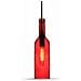 Lampadario Bottiglia Di Vetro Sospeso Pendente Decorativo Rosso Vt-7558 3769 - Foto miniatura 1