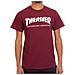 T-shirt Skate Mag Maroon (xl, Rosso) - Foto miniatura 2