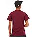 T-shirt Skate Mag Maroon (xl, Rosso) - Foto miniatura 3